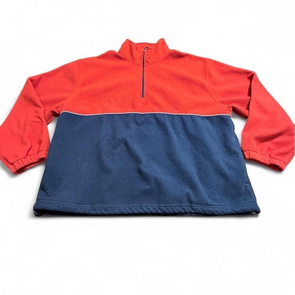 Vintage Croft and Barrow Sport Fleece Quarter Zip Jacket